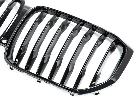 AutoTecknic Gloss Black Front Grille - G05 X5 Pre-LCI-Exterior-Silicon Valley Bimmer