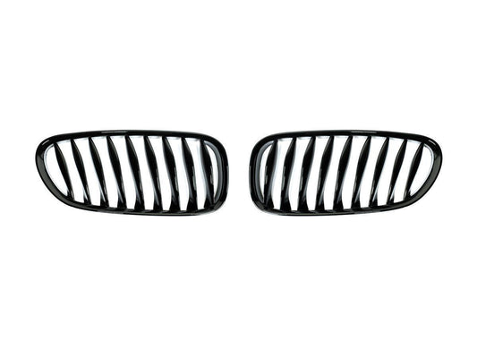 AutoTecknic Gloss Black Front Grille Set - E85 Z4 / Z4M-Exterior-Silicon Valley Bimmer