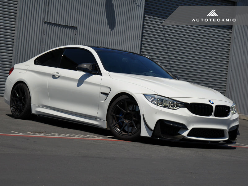 AutoTecknic Painted Front Bumper Reflectors - BMW F80 M3 | F82/ F83 M4-Exterior-Silicon Valley Bimmer