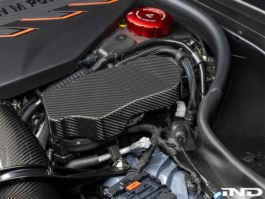 AutoTecknic Pre-Preg Carbon Engine Cover Extension Set - G90/ G99 M5-Exterior-Silicon Valley Bimmer