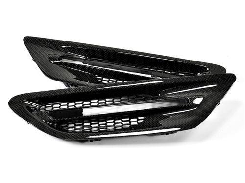 AutoTecknic Replacement Carbon Fiber Fender Vents - F10 M5-Silicon Valley Bimmer