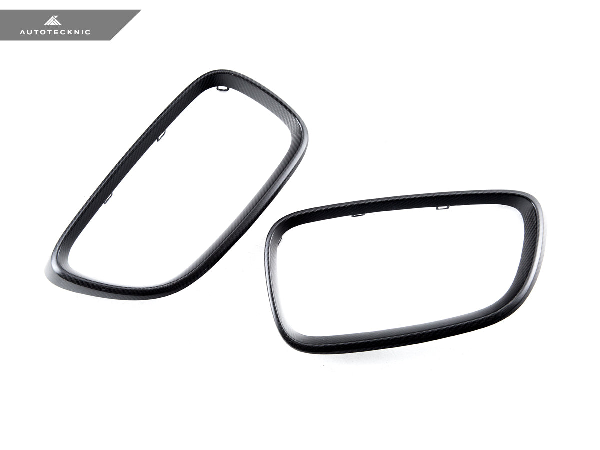 AutoTecknic Replacement Dry Carbon Grille Surround Set - BMW F87 M2-Exterior-Silicon Valley Bimmer
