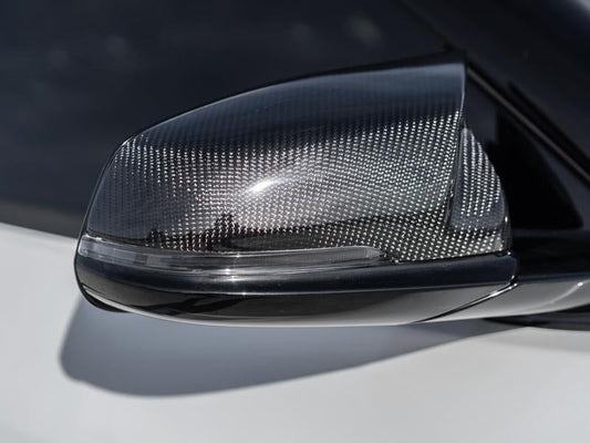 AutoTecknic Replacement Version II Aero Dry Carbon Mirror Covers - A90 Supra G29 Z4-Exterior-Silicon Valley Bimmer