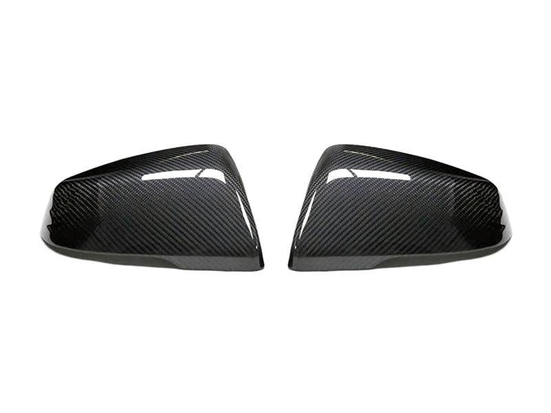 AutoTecknic Replacement Version II Dry Carbon Mirror Covers - BMW F48 X1 | F44 2-Series Gran Coupe-Mirror Caps-Silicon Valley Bimmer