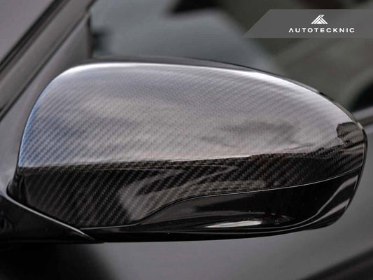 AutoTecknic Replacement Version II Dry Carbon Mirror Covers - F10 M5-Exterior-Silicon Valley Bimmer