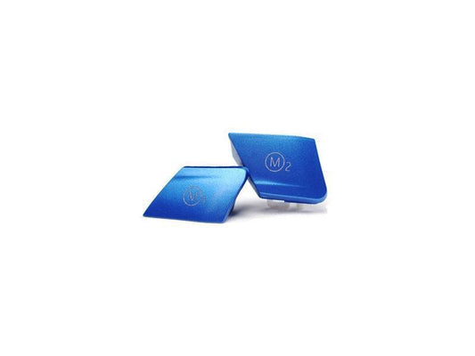 AutoTecknic Satin Royal Blue M1/ M2 Button Set - F80 M3 | F82/ F83 M4-Interior-Silicon Valley Bimmer