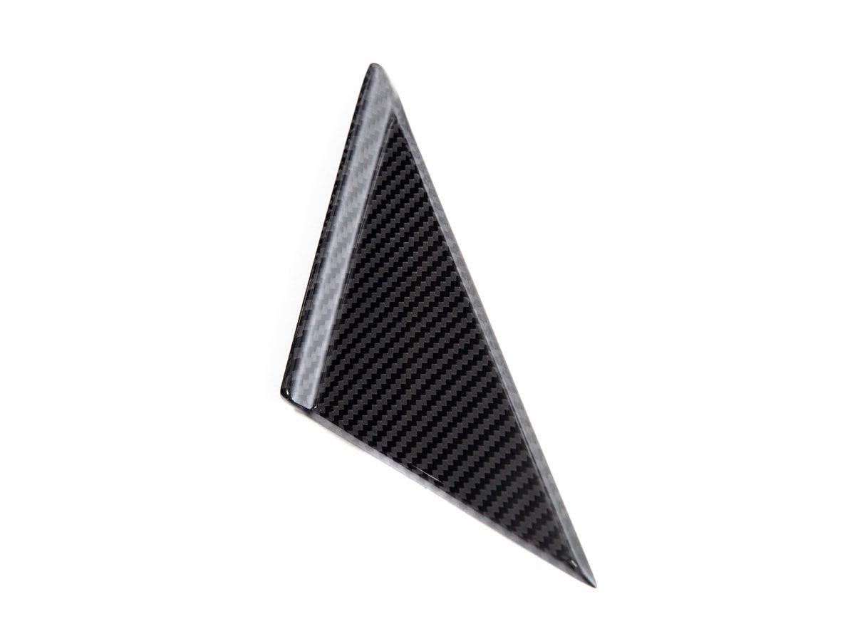 AutoTecknic Version III Dry Carbon Side Mirror Wind Deflector Set - A90 Supra 2020-Up-Exterior-Silicon Valley Bimmer