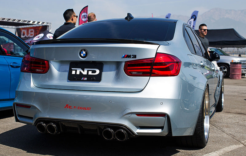 BMW F80 M3 Trunk Emblem - Gloss Black-Exterior-Silicon Valley Bimmer