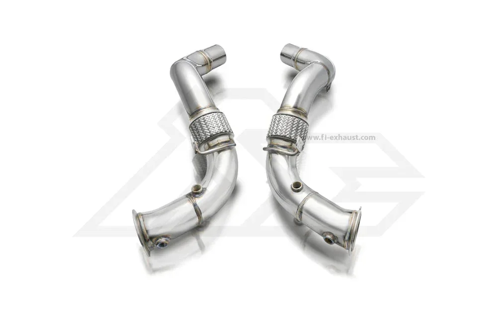 BMW G30 M550i Catless Downpipe-Exhaust-Silicon Valley Bimmer
