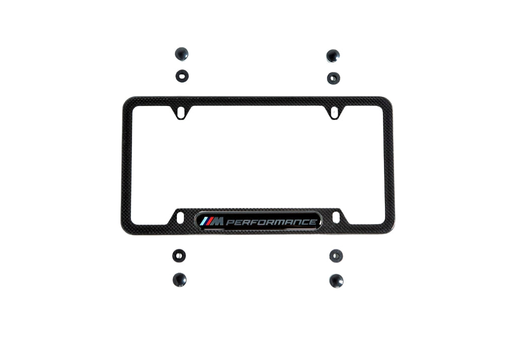 BMW M Performance Carbon Plate Frame-Lifestyle-Silicon Valley Bimmer