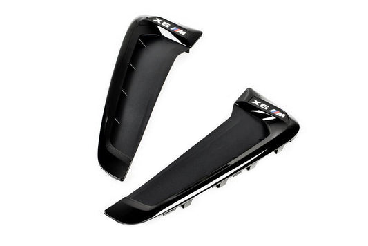 BMW M Performance F86 X6M Side Grille Set - Gloss Black-Exterior-Silicon Valley Bimmer