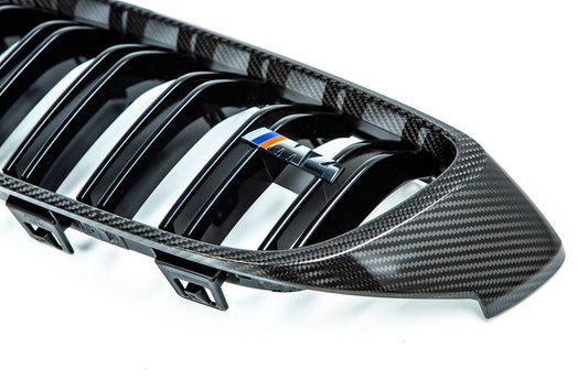 BMW M Performance F8X M3 / M4 Carbon Front Grille Set-Exterior-Silicon Valley Bimmer