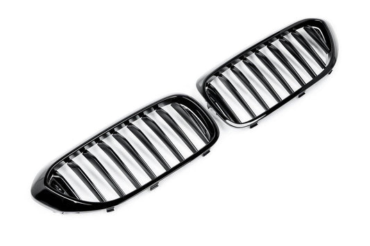 BMW M Performance G30 5-Series Pre-LCI Shadowline Front Grille Set-Exterior-Silicon Valley Bimmer