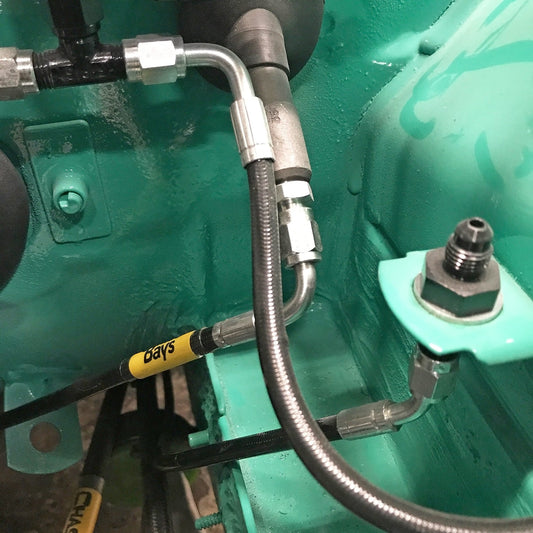 Chase Bays Clutch Line - BMW E30 with BMW Trans Adapter (Extended for Swap)