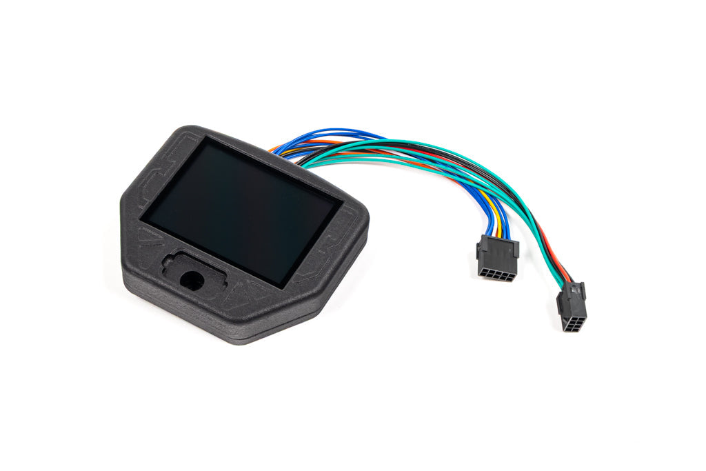 CANchecked SWD32 Multi Function Display | 3.2" Gen2 - For Flat Face Race Steering Wheels