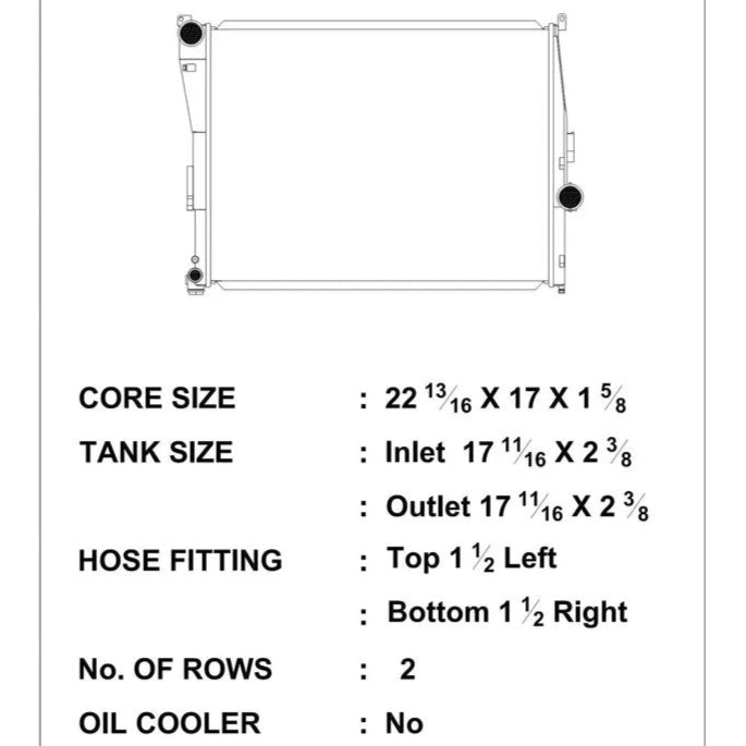 CSF E46 3-Series / 03-05 E85 / E86 Z4 All Aluminum High Performance Radiator-Performance-Silicon Valley Bimmer