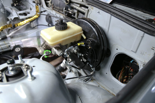 Chase Bays Brake Line Relocation - BMW E36 for OEMC