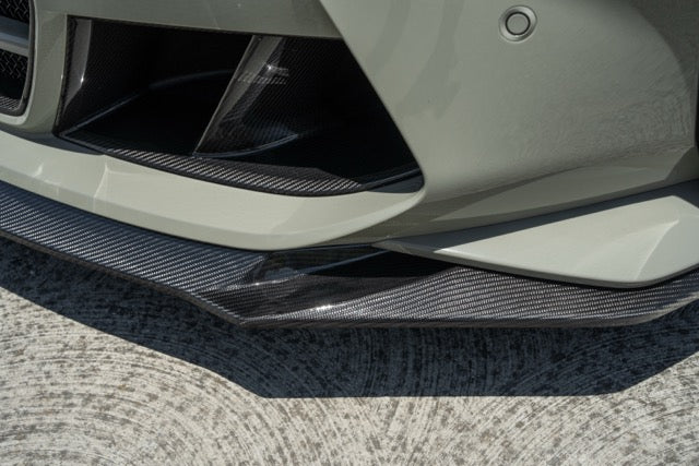 Concourse Dry Carbon Front Lip Spoiler for BMW G80 M3, G81 M3 Touring & G82 M4-Exterior-Silicon Valley Bimmer