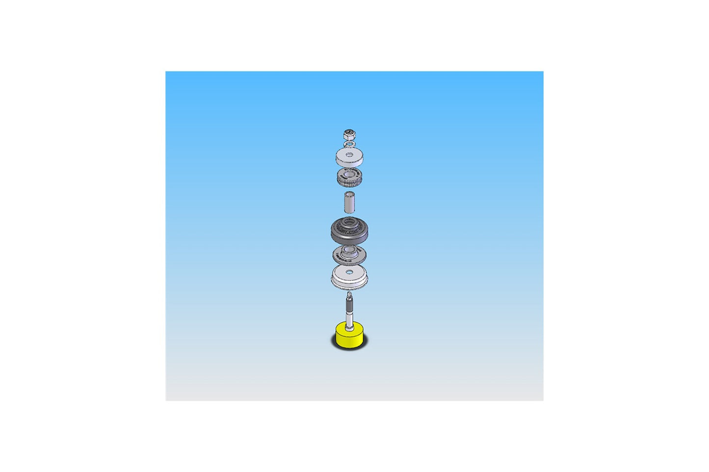 Dinan Rear Upper Shock Mount Kit - 2006-2013 BMW 135i/325i/328i/330i/335i/335is-Suspension-Silicon Valley Bimmer