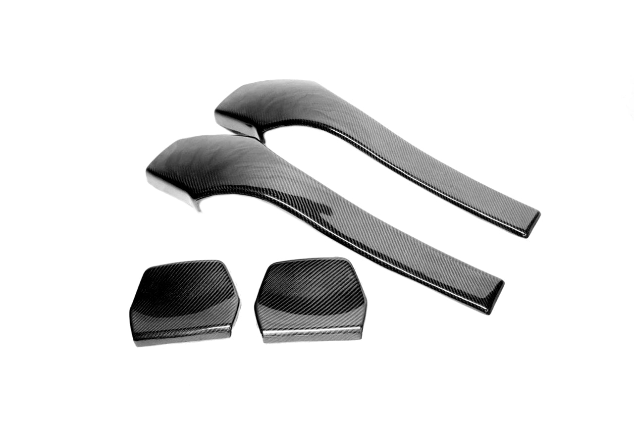 Dinmann Carbon Fiber Back Seat Center Covers F80 M3 F82 M4 F87 M2 Competition-Interior-Silicon Valley Bimmer