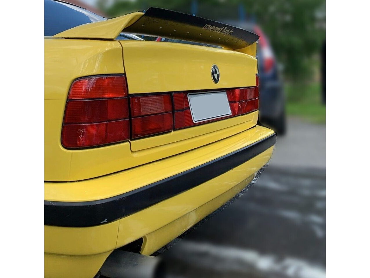 E34 Heckblende License Plate Filler-Exterior-Silicon Valley Bimmer