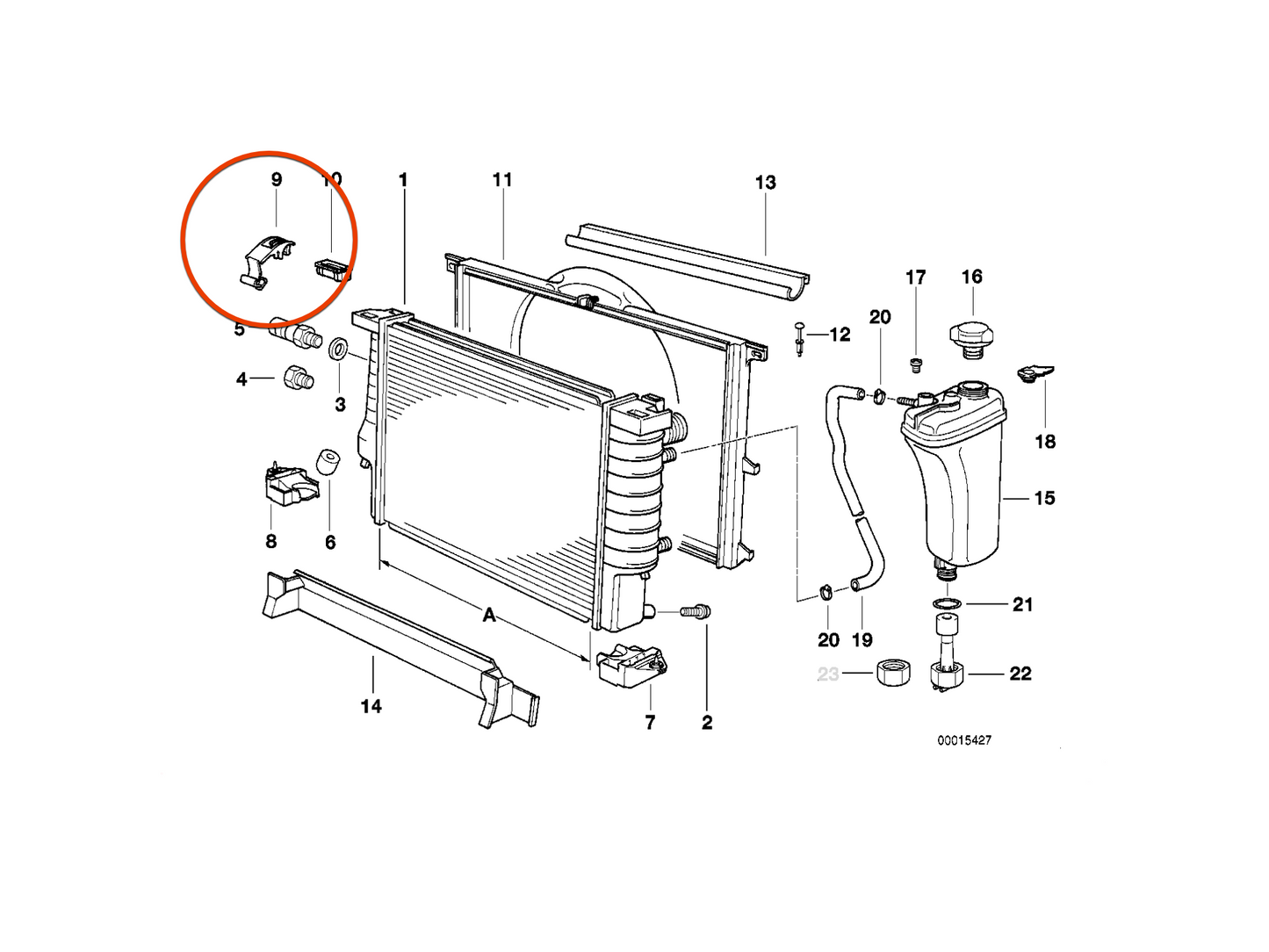 E36 Radiator Bracket Kit-Performance-Silicon Valley Bimmer