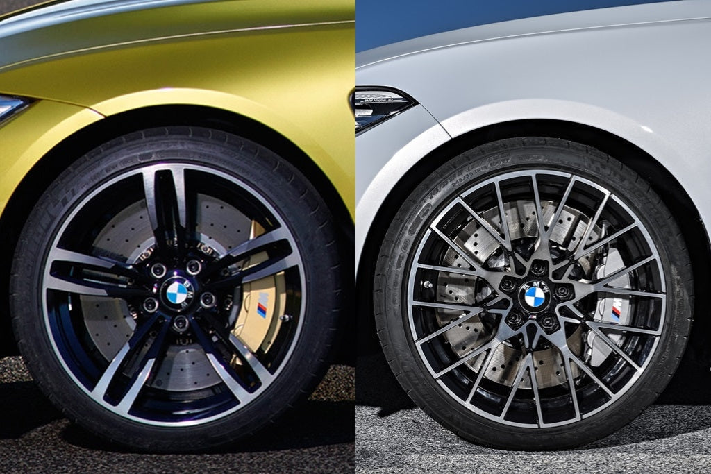 Fall-Line Motorsports E9X M3 / E82 1M Carbon Ceramic Caliper Bracket Set-Brakes-Silicon Valley Bimmer