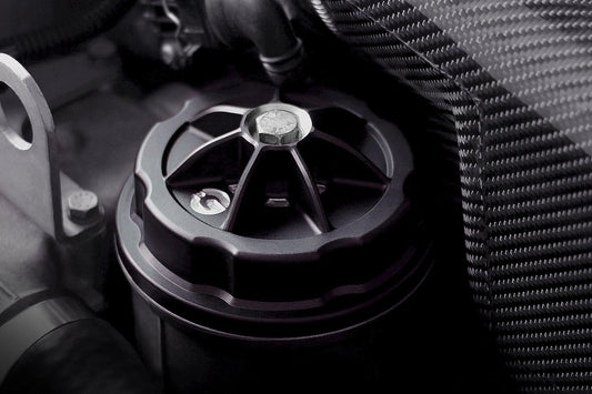 BMW M50/S50/S52/S54 Series Engine BLACKLINE Performance Heritage Motorsport Oil Filter Cap Cover-Exhaust-Silicon Valley Bimmer