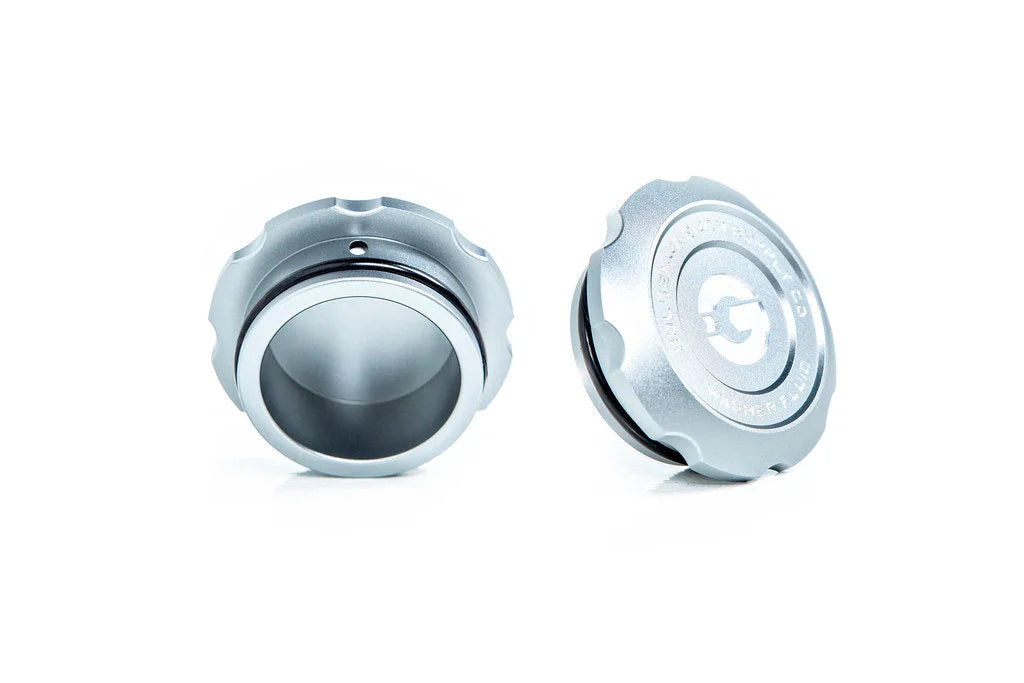 Goldenwrench Blackline Performance BMW M Car E9X / F95 / Mini Washer Fluid Cap-Exterior-Silicon Valley Bimmer