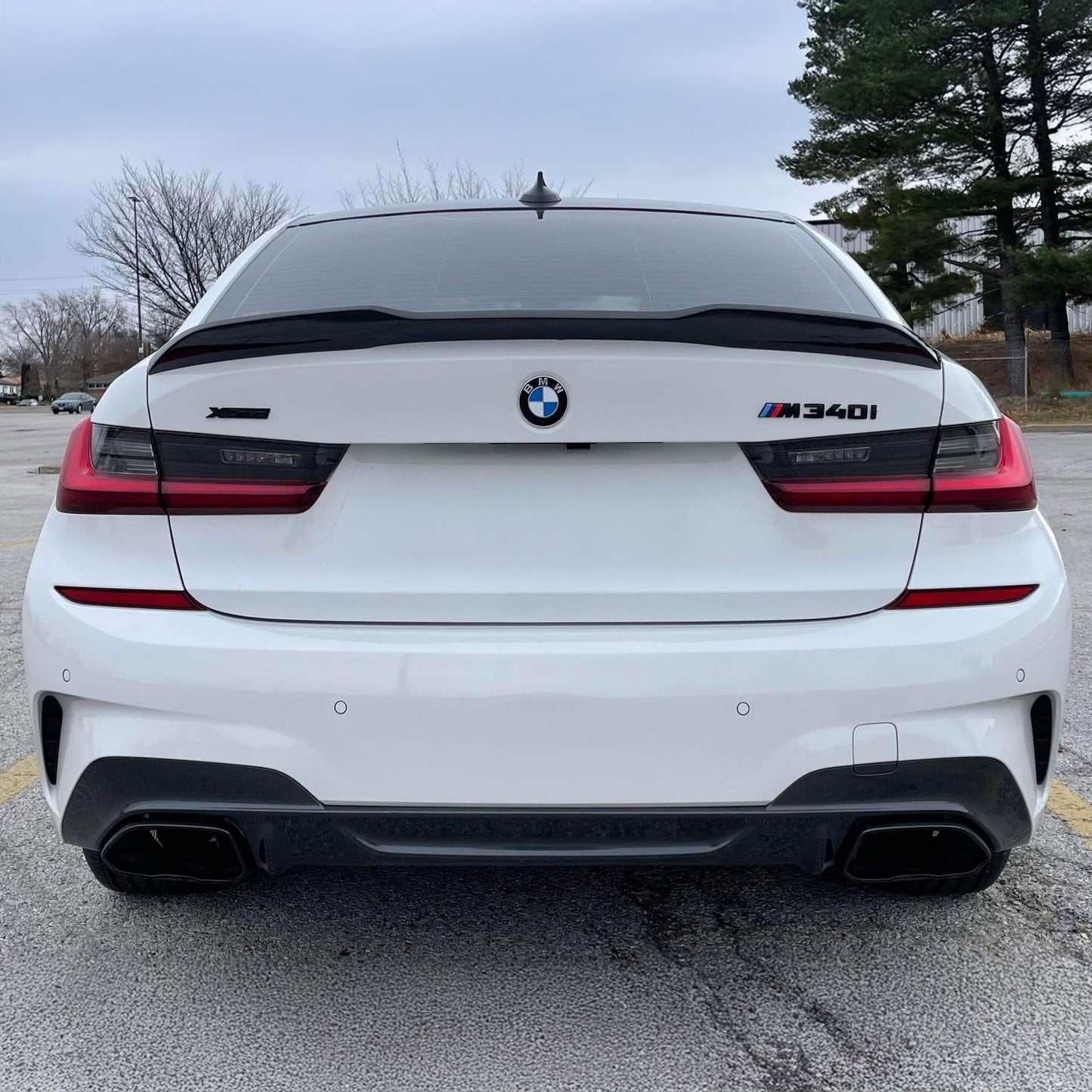 HighPro G20 & G80 Carbon Fiber Trunk Spoiler-Exterior-Silicon Valley Bimmer