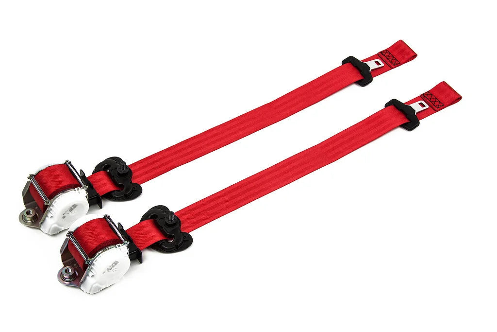 IND E92 M3 SportEVO Tribute Seat Belt Set-Interior-Silicon Valley Bimmer