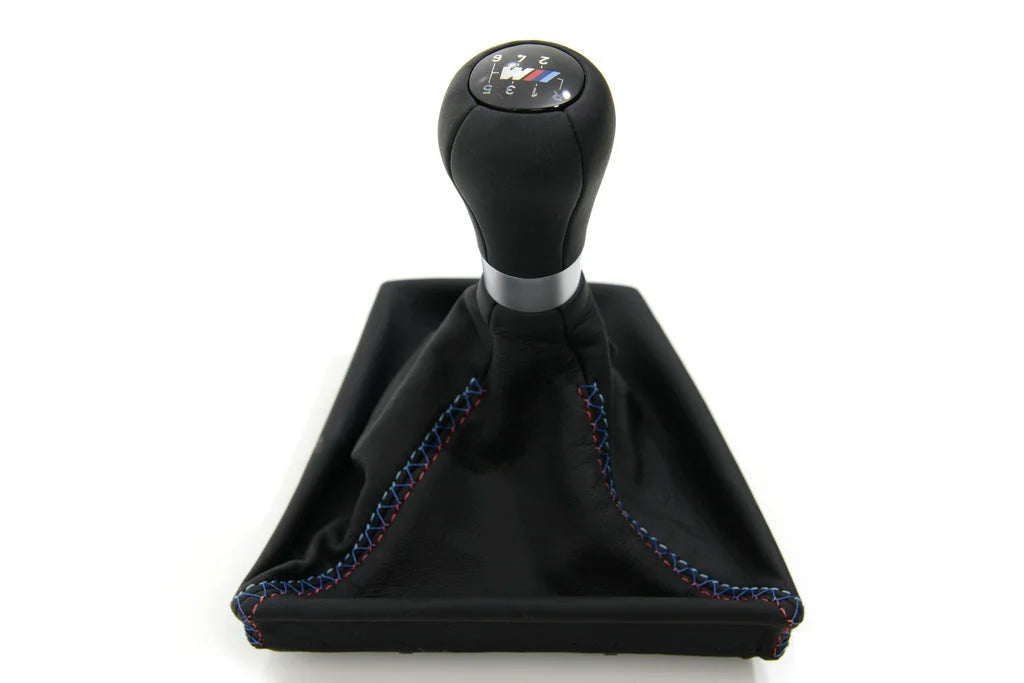 IND F10 M5 M Tri-Color Shift Boot - 6MT-Interior-Silicon Valley Bimmer