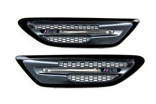 IND F10 M5 Painted Side Grille Set-Exterior-Silicon Valley Bimmer