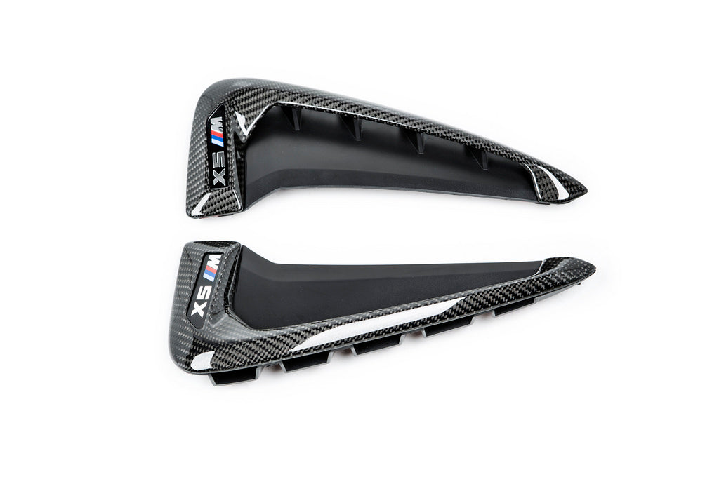 IND F85 X5M Carbon Side Grille Set-Exterior-Silicon Valley Bimmer