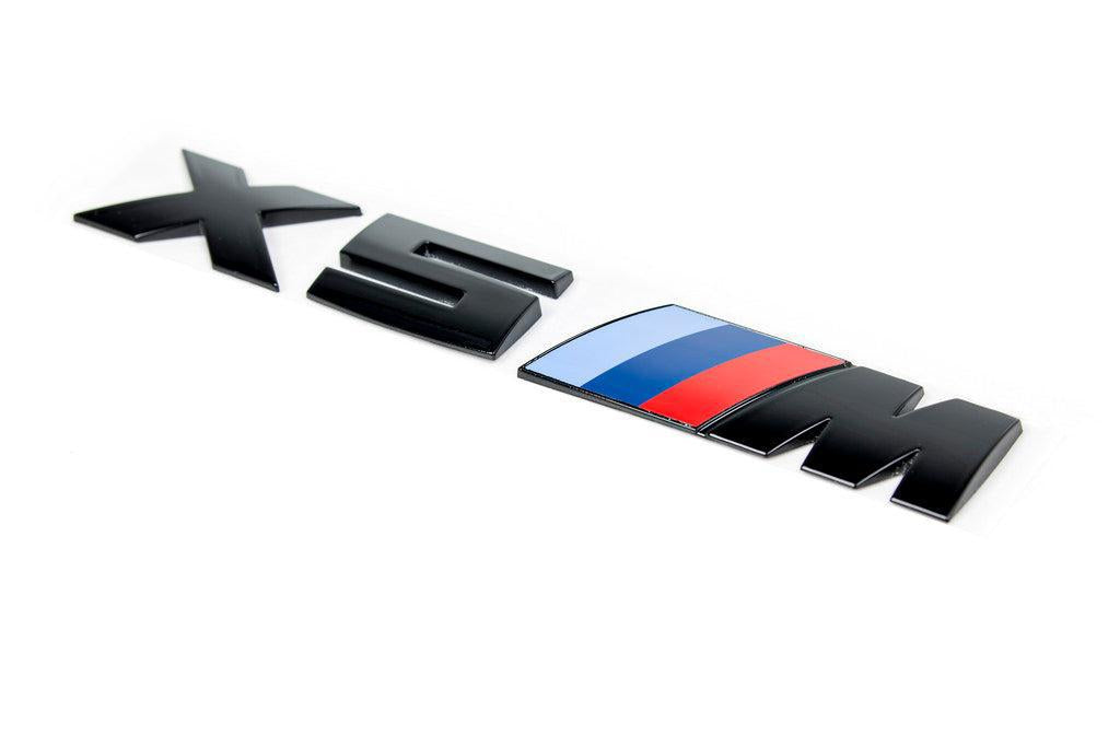 IND F85 X5M Painted Trunk Emblem-Exterior-Silicon Valley Bimmer