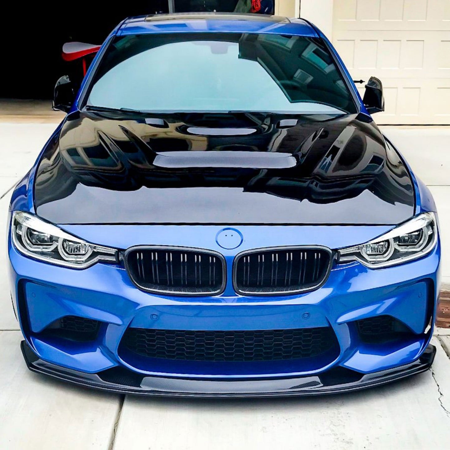 M2 Designed F30 Suvneer Motorsports™ Carbon Fiber Front Lip-Exterior-Silicon Valley Bimmer