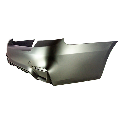 M4 Designed Rear E92 Bumper Quad Exhaust-Exterior-Silicon Valley Bimmer