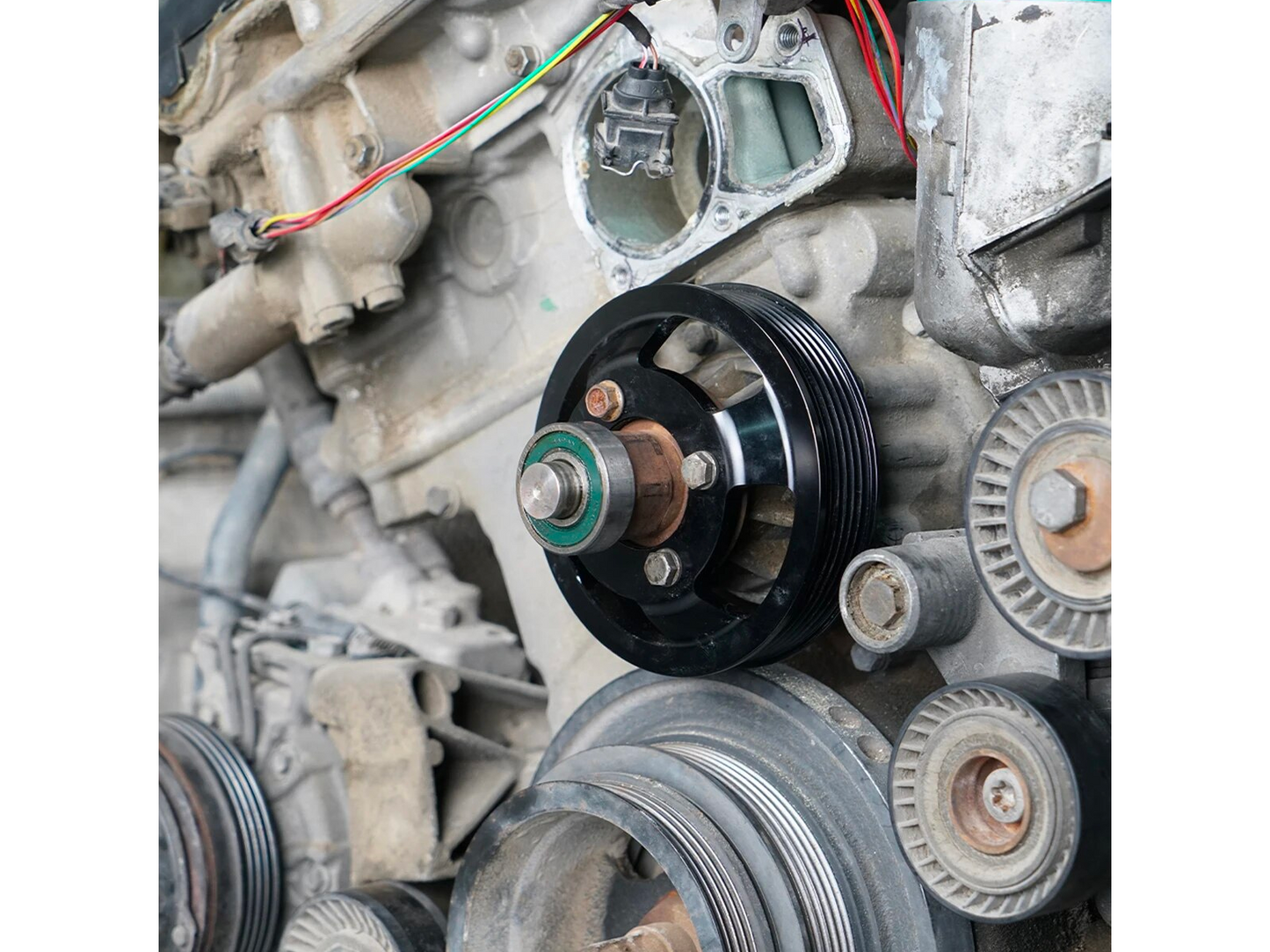 M5x Lightweight Aluminum Water Pump Pulley-Performance-Silicon Valley Bimmer