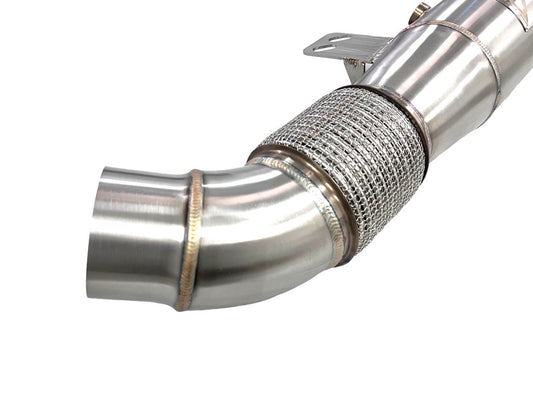 MAD B58 V2 4.5" Downpipe W/ Bracket BMW F, G Chassis & Supra