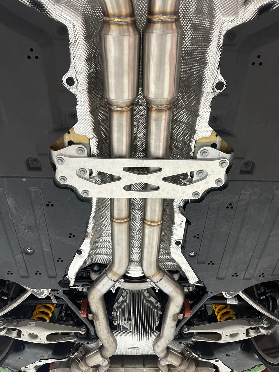 MAD BMW S58 Resonated H-Pipe Midpipe M2 G87-Exhaust-Silicon Valley Bimmer