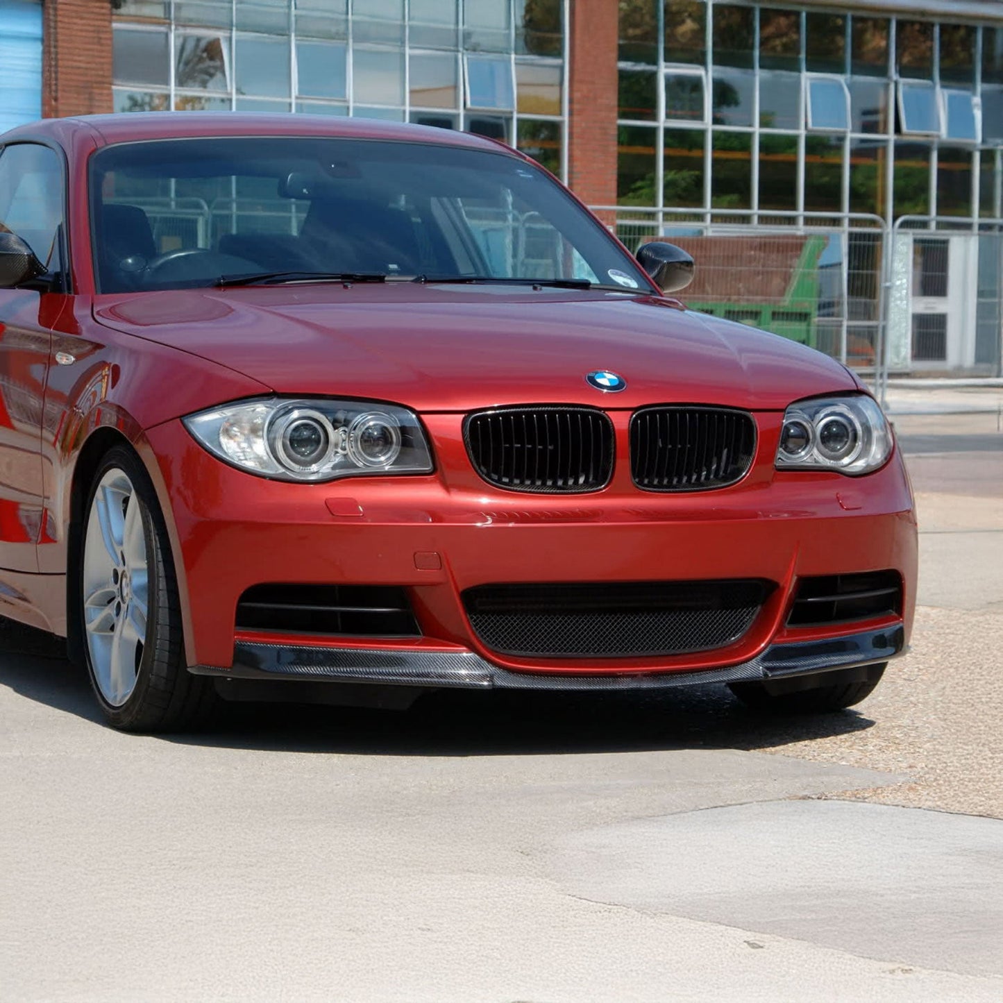 MTech Designed E82 Carbon Fiber Front Lip-Exterior-Silicon Valley Bimmer