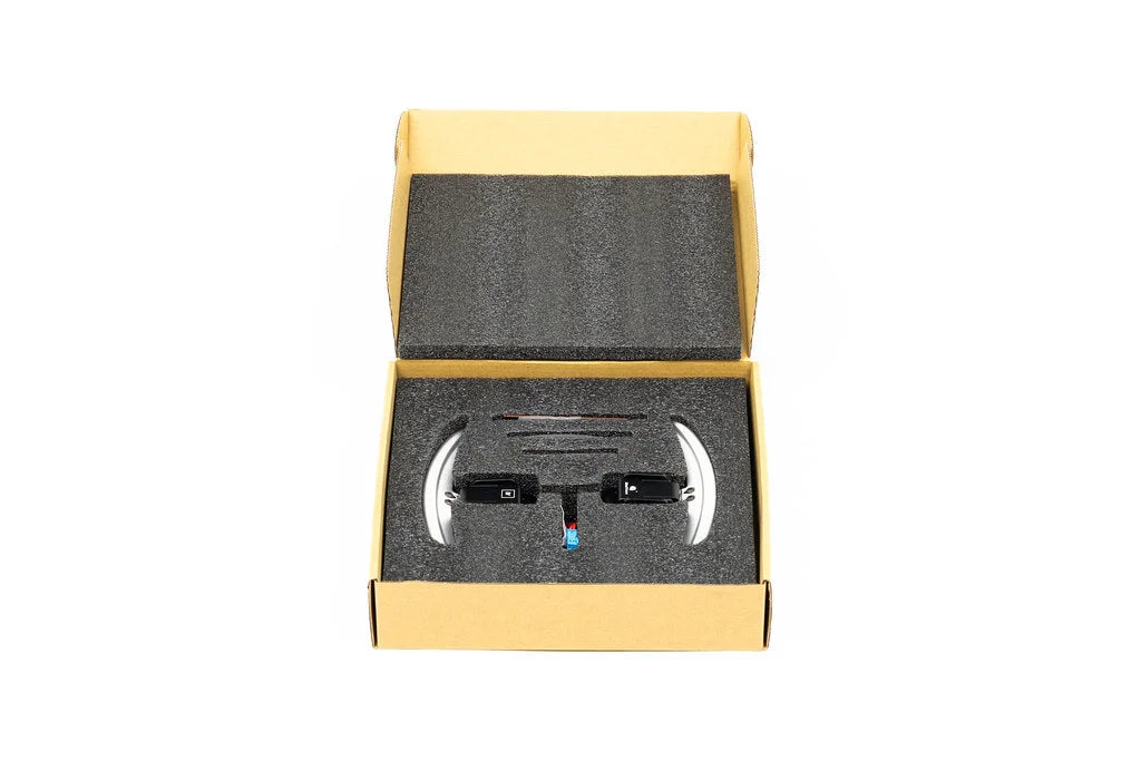 MadTrace F-Chassis Clubsport Magnetic Shift Paddle Set - Billet Aluminum-Interior-Silicon Valley Bimmer