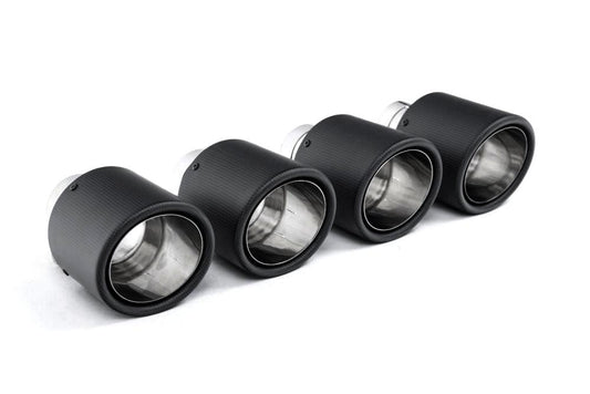 Milltek Axle-Back Exhaust System with Jet Carbon Tips for BMW G80 M3 & G82 M4 2021+-Exhaust-Silicon Valley Bimmer