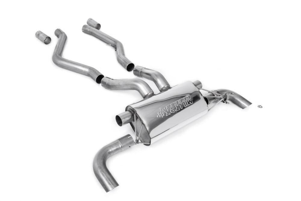 Milltek Axle-Back Exhaust System with OE Tips for BMW G20 M340i Sedan 2021+-Exhaust-Silicon Valley Bimmer
