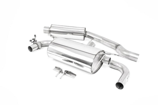 Milltek Resonated (GPF Back) Cat-Back Exhaust System with GT-90 Tips for BMW F22 M240i Coupe 2019-2020-Exhaust-Silicon Valley Bimmer