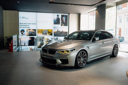 Motorsport+ F90 M5 Pre-LCI CS Style Yellow DRL LED Module Set-Exterior-Silicon Valley Bimmer