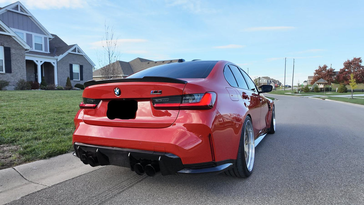 NWCarbon Haus G80 Dry Carbon Fiber Rear CS Spoiler-Exterior-Silicon Valley Bimmer