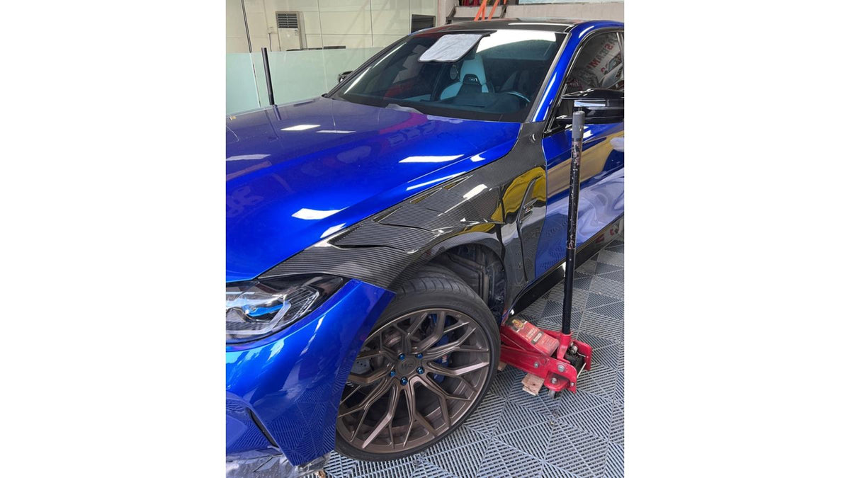 NWCarbon Haus G80 Dry Carbon Fiber V1 Fenders-Exterior-Silicon Valley Bimmer
