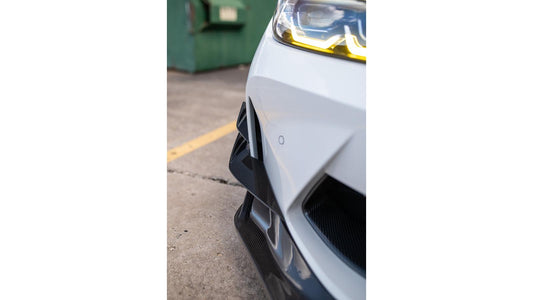 NWCarbon Haus G8X Dry Carbon Fiber Front Canards-Exterior-Silicon Valley Bimmer