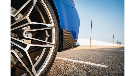 NWCarbon Haus G8X Dry Carbon Fiber MP Rear Splitters-Exterior-Silicon Valley Bimmer